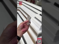 پروفایل های انعطاف پذیر سکیرتینگ بورد بیس بورد قالب بندی پوشش 4 اینچ برای دیوارهای داخلی