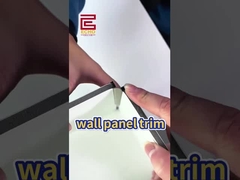 تایل های سفید دیوار سرامیک فلزی سرامیک فلزی بعد از تایل کردن