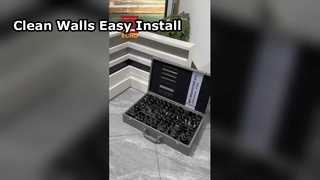 تریم تخته دامن آلومینیومی | راه حل مدرن دیوار به کف