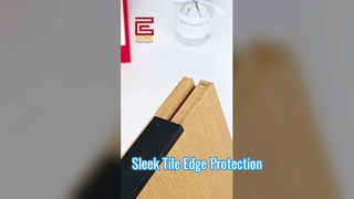 تریم لبه آلومینیومی F-Type: مناسب برای تکمیل دیوار و کف