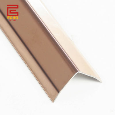 گلاب طلایی پولیش فلز ضد زنگ 20mm L شکل فلز فلز فلز