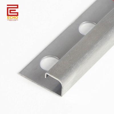 نوار لبه فلز خاکستری فلز 304 فولاد ضد زنگ فلز برش 12.5mm