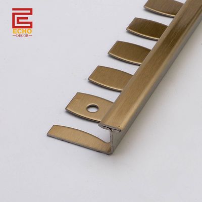 سی ای ایزو 6mm فولاد ضد زنگ کاشی تراش فلز مس کاشی به کاشی کف تراش