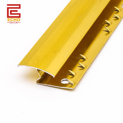 فرش کف آلومینیوم تراش فلزی Z Bar فرش برای لمینت تراش بلند