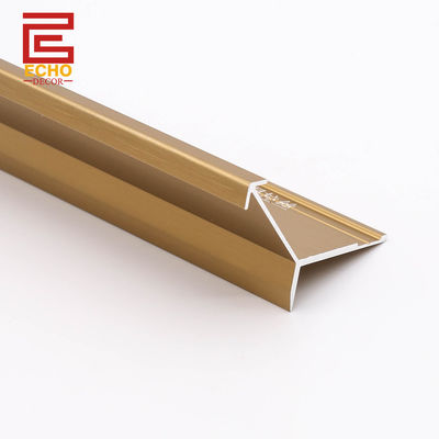 پانل های دیواری وینیل تزئینات آلومینیوم زاویه بیرونی کاشی تزئین
