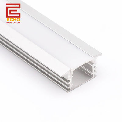 نقره 15mm LED پروفایل آلومینیوم LED نوار نور کانال برای سقف