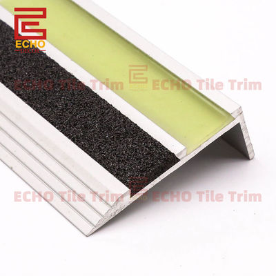 لبه پله آلومینیومی Luminescence L شکل